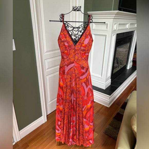 Beautiful multicolored, bohemian sundress size US small with adjustable straps. - Picture 2 of 11